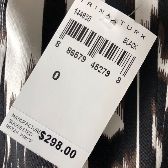 Trina Turk Print Dress Size 0 - Picture 3 of 10